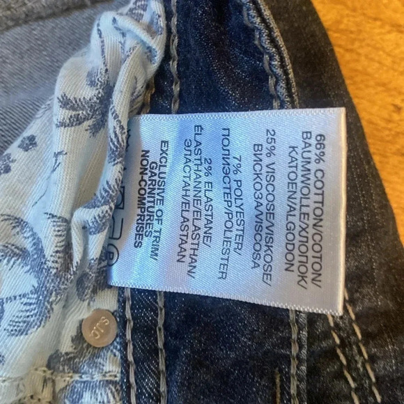 Silver aiko jean capris - Picture 5 of 7